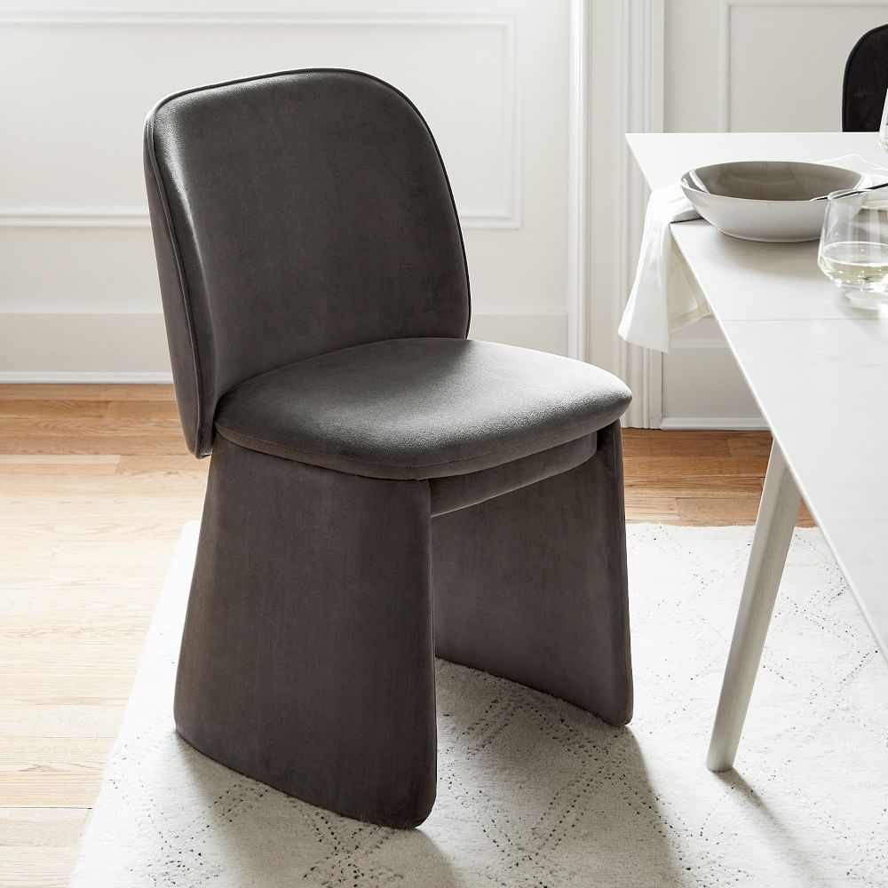 West elm online chair ottoman